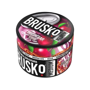 Табак Brusko Medium, 50гр "Вишневая кола"
